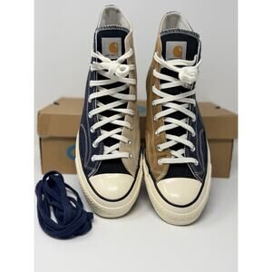 DS Converse x Carhartt WIP Men’s Sz 11 Women’s 13 Chuck 70 Hi Renew Detroit Rare